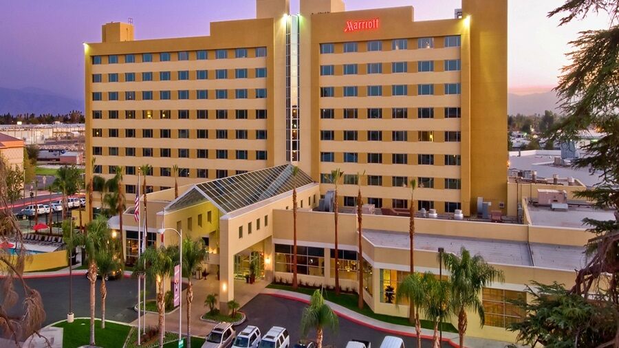 Bakersfield Marriott At The Convention Center Hotell Exteriör bild
